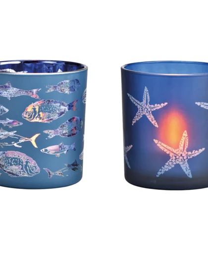 teelicht glas, windlicht, edle windlichter, maritimes windlicht