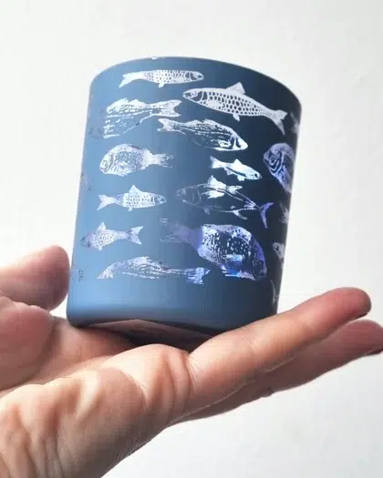 windlicht fisch, windlicht, edle windlichter, maritimes windlicht