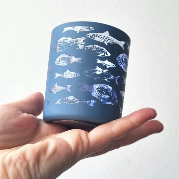 windlicht fisch, windlicht, edle windlichter, maritimes windlicht