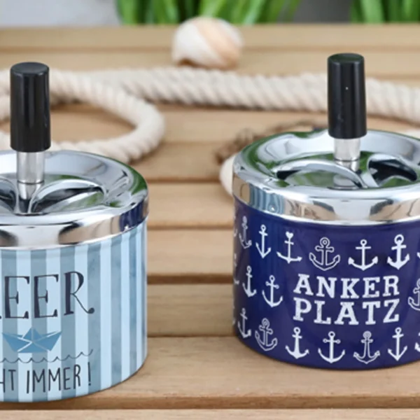 drehaschenbecher, maritimes geschenk, geschenk mann, valentinstag geschenk mann, geschenk mann geburtstag