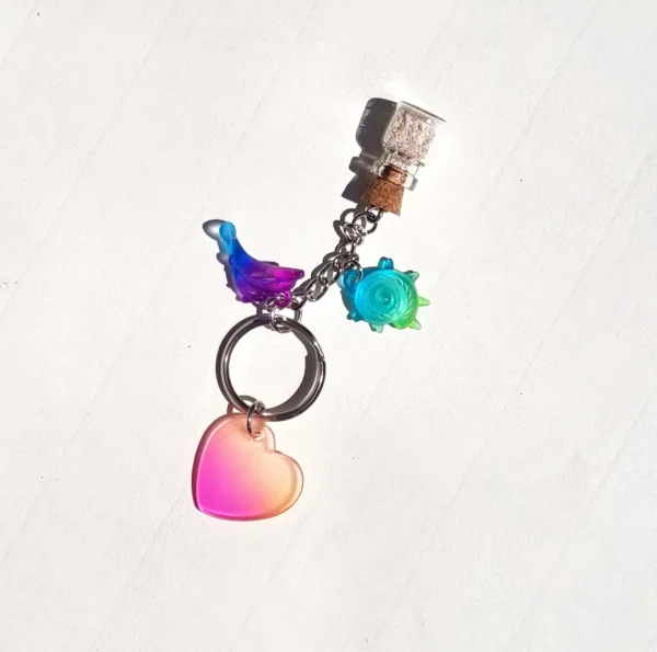 maritimer schlüsselanhänger, schlüsselanhänger, schlüsselanhänger rainbow, maritimes geschenk